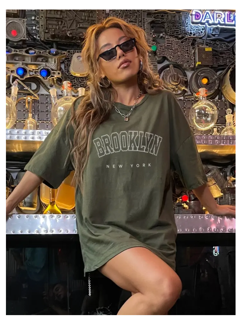 T-shirt oversized Brooklyn