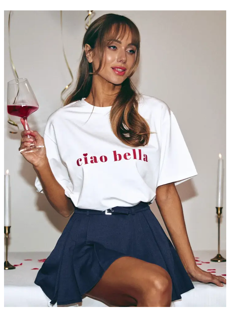 T-shirt Ciao Bella