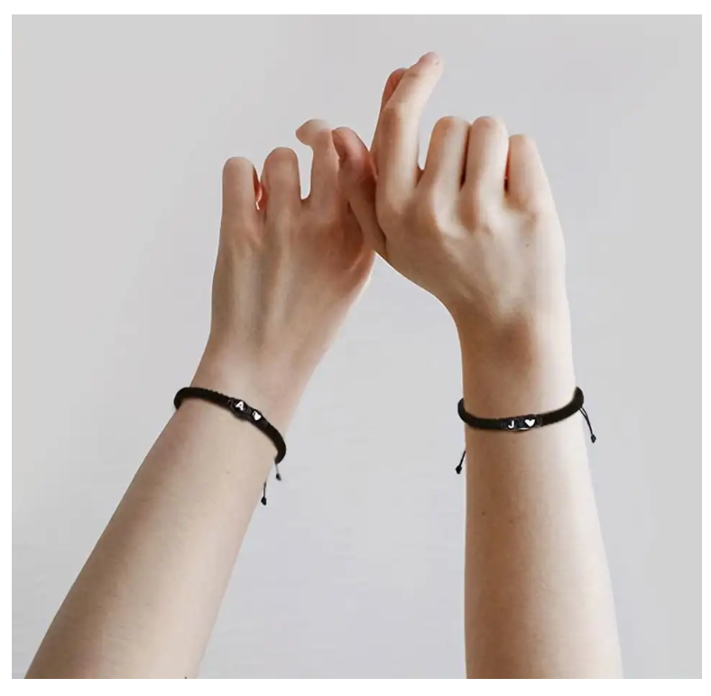 Armband Initial Touw