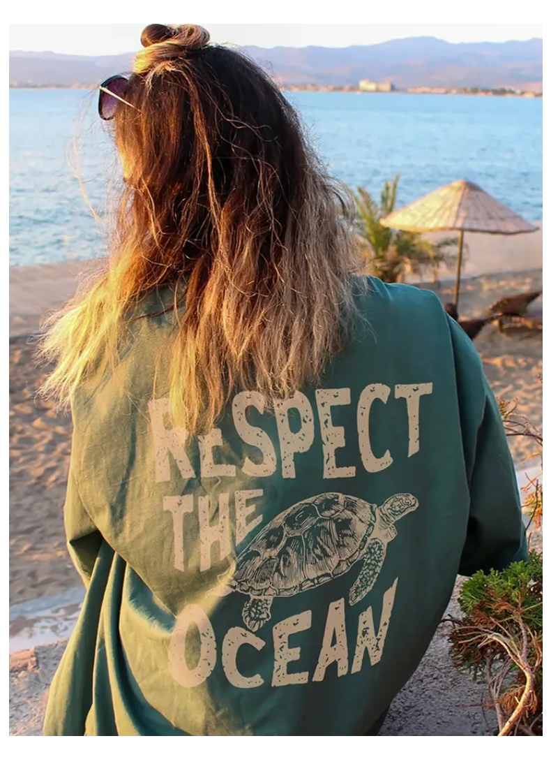 T-shirt Respect The Ocean