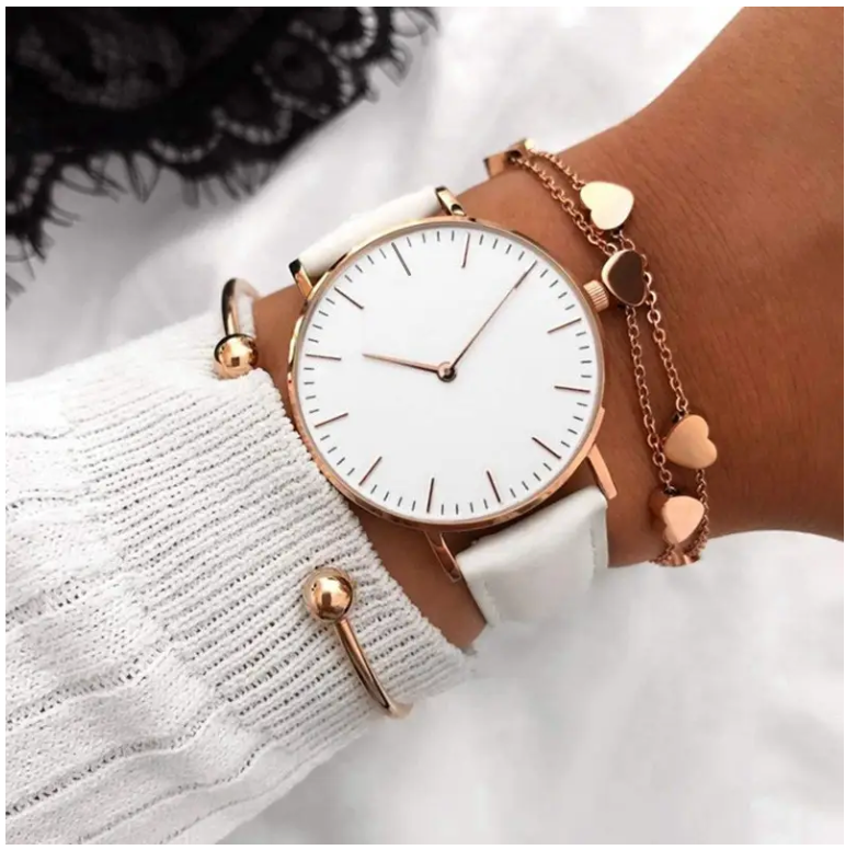 SuitUp Leather Watch