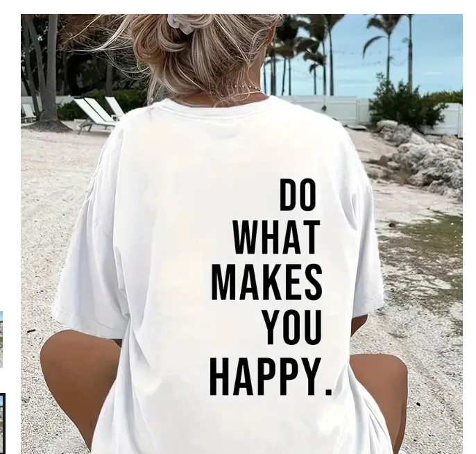T-Shirt Happy